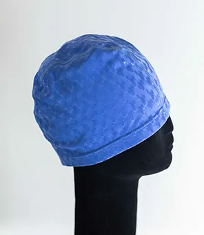 Blue Swimming Cap (Textured)