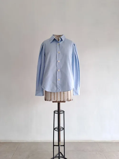 Blue Cotton Shirt 
