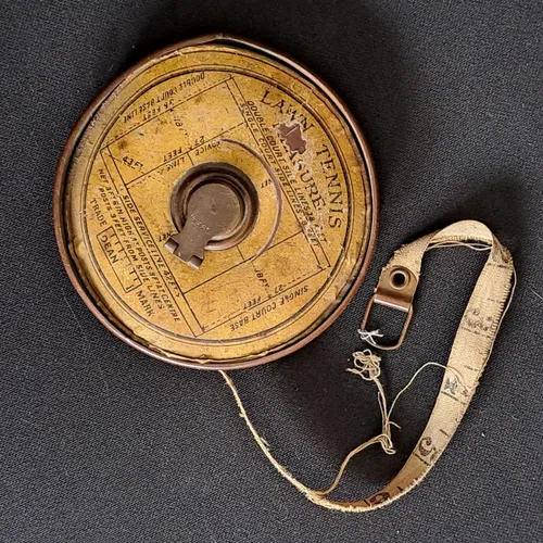 Antique Tennis Lawn Prop