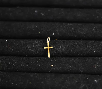 Gold Cross Pendant
