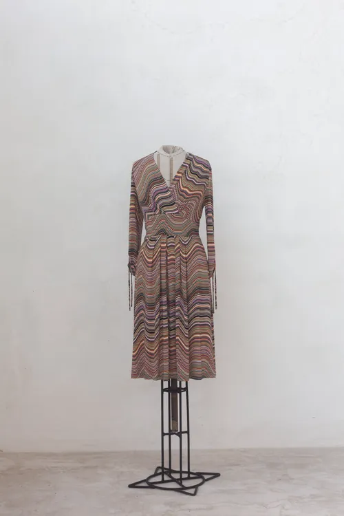 Missoni Style Wrap Dress 