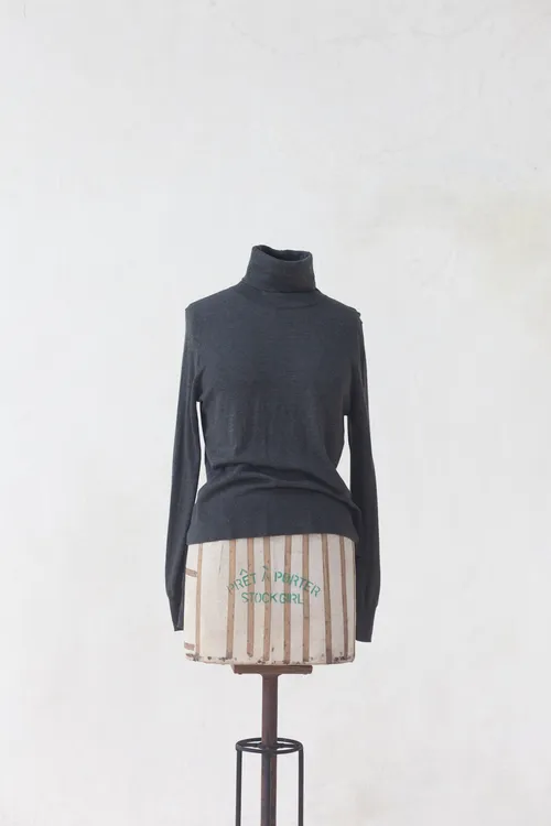 Grey Turtle Neck