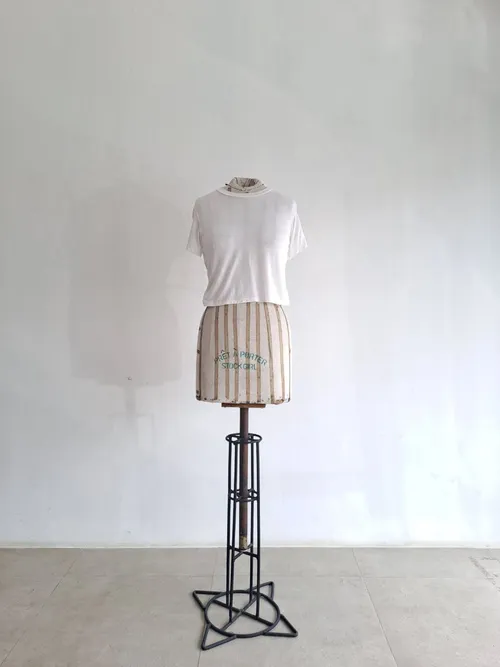 White Basic Crop Tee