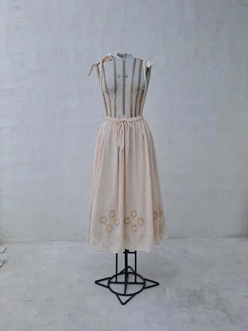 Innika Choo Salmon Tied Long Skirt