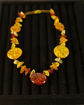 Amber Beads Necklace 