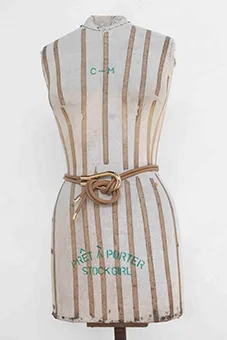 Twisted Knot Leather Belt