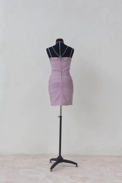 Structured Lilac Dress