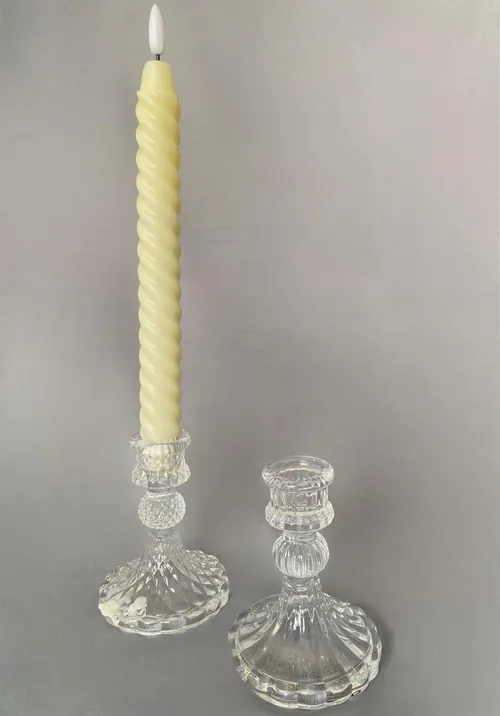 Crystal Candle Holder (Set)