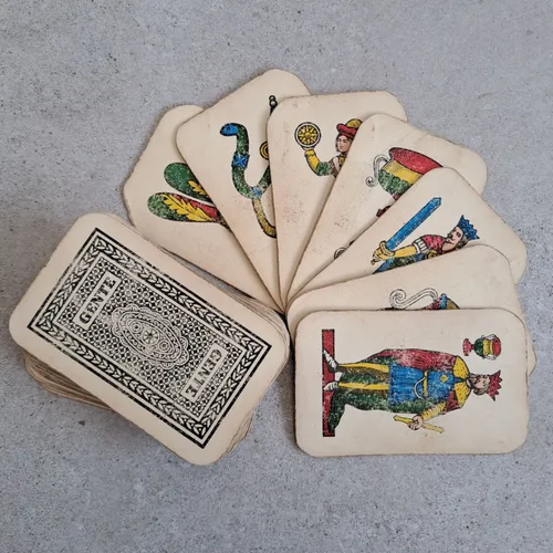 Antique Italian Deck of Cards