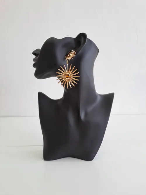 The Suns Gold Earrings