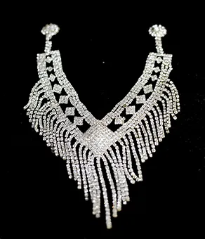 Rhinestone Vintage Neck Piece