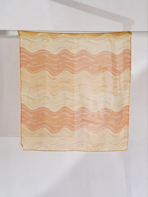 Orange Scarf Wind Design