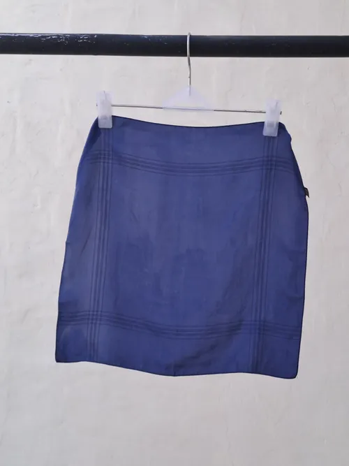 Mens Dark Blue Pocket Square