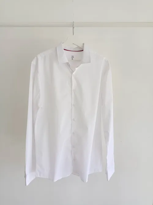 Men's White Shirt Size Large