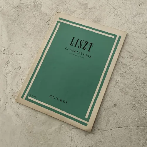 Franz Liszt Consolations Book