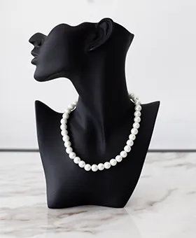 Large White Pearl Necklace