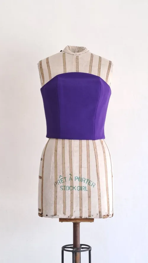 Purple Corset Styled Top