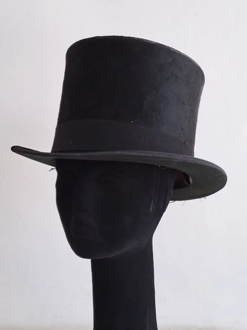 Antique Original Gentlemans Top Hat