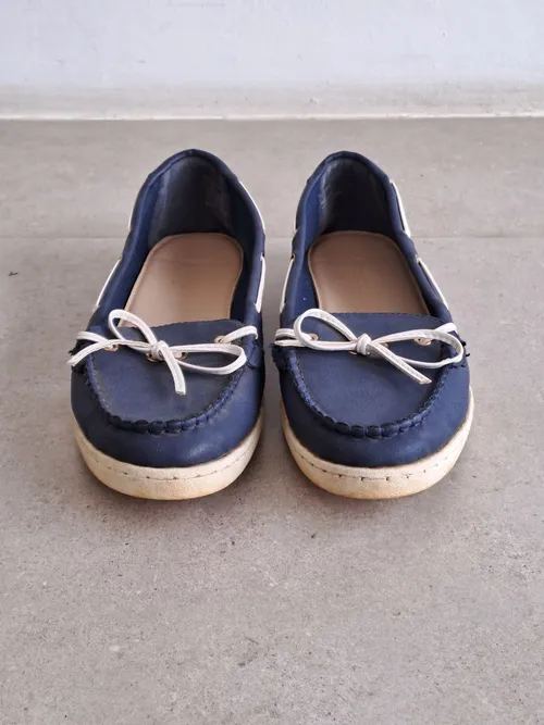 Dark Blue Woolworths Slip on