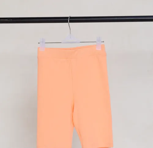  Salmon Pink Biker Shorts