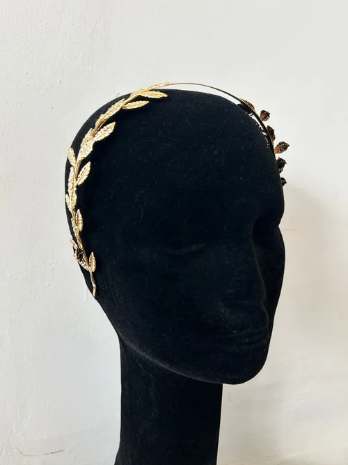 Gold Leaf Headpiece