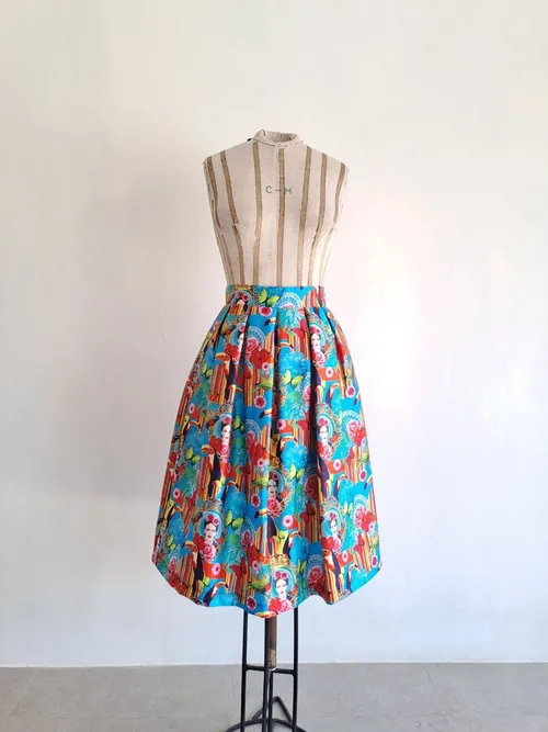 Dolce Italian Silk Skirt