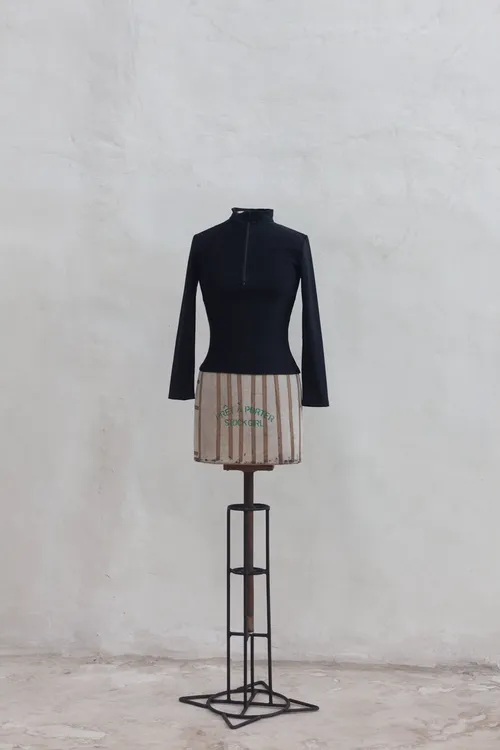  Black Turtle Neck Sportswear