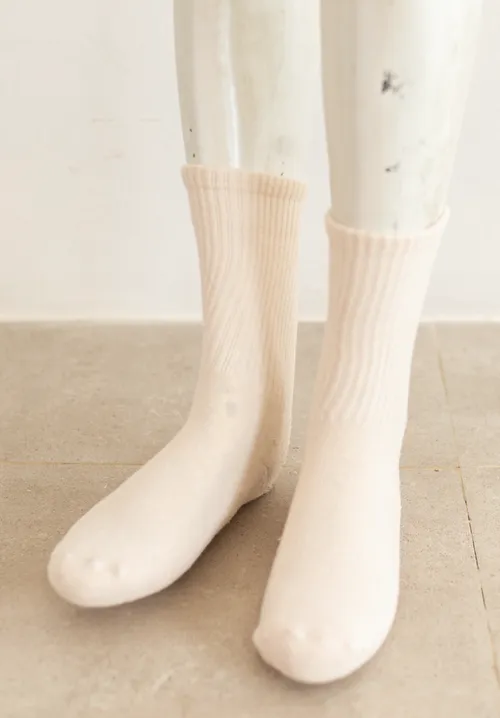 Cream Socks