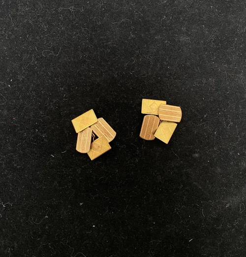 Men's Gold Cufflinks