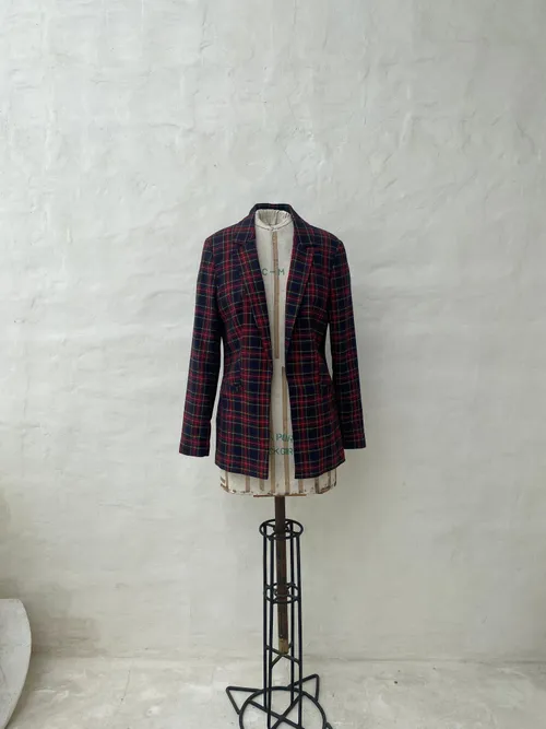 Red Chequered Jacket