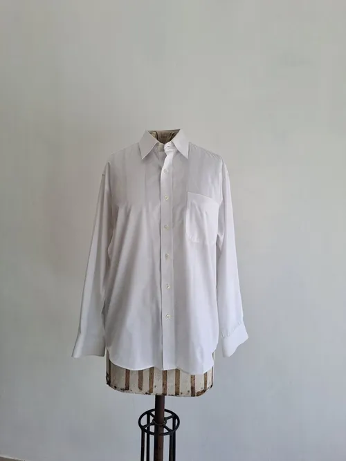 Mens White Dress Shirt
