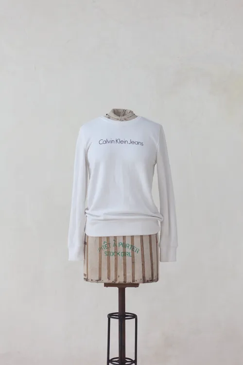 White Calvin Klein Sweater