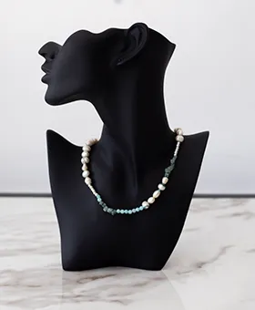 Pearl, Bead and Gemstone Necklace
