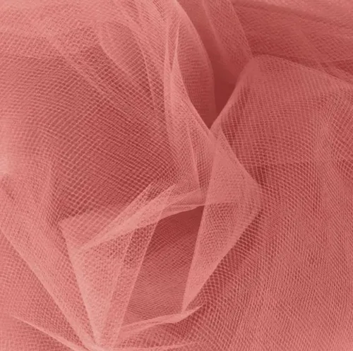 Dusty Rose Tulle Fabric