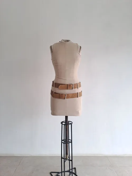 Safari Dress with Belts