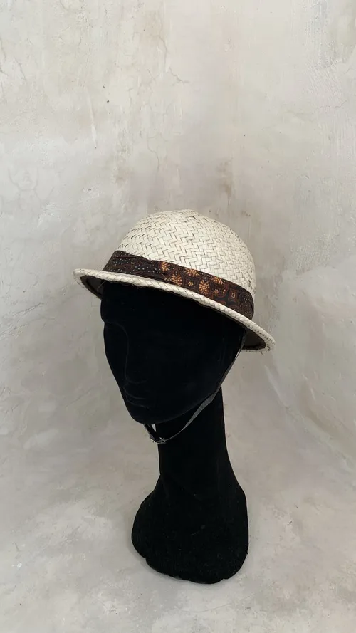 Safari Style Rattan Hat