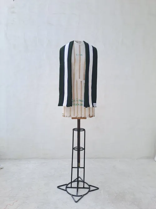 Vintage Green School Sports Scarf