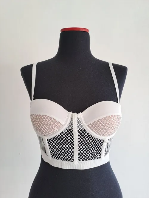 White Net Corset (set)