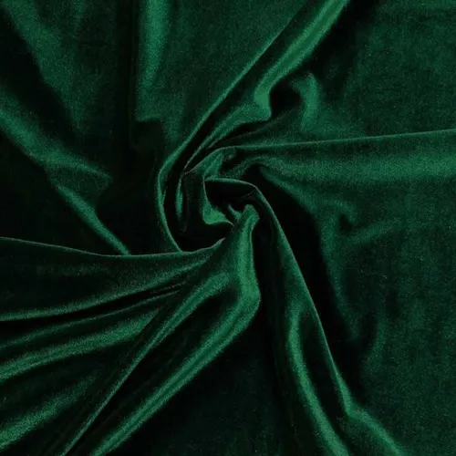Green Velvet Fabric