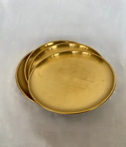 Gold Vintage Medium Plate