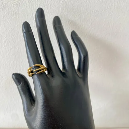 Claw Wrap Gold Ring