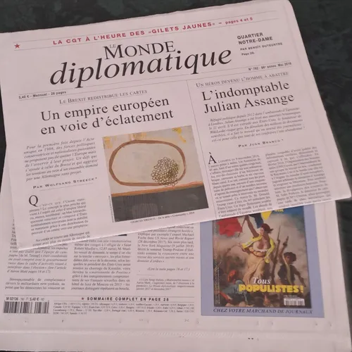 Monde Diplomatique Newspaper