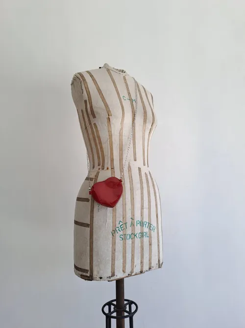 Tiny Heart Shape Red Bag