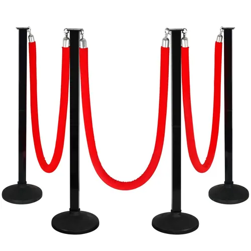 Stanchions 6 w/ropes
