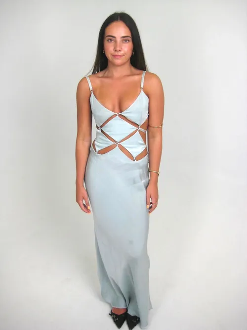 cloud blue diamond days maxi 