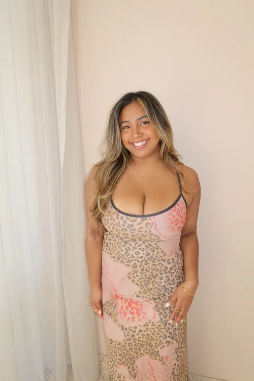 Leopard slip maxi 
