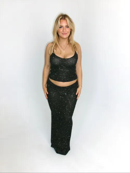 Star shining sequin set 