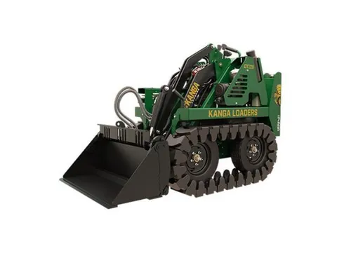 Tracked Skid Steer Mini Loader with 4:1 Bucket