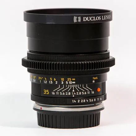 LEICA-R Cine-mod 35mm Elmarit / T2.8 EF-Mount ø80