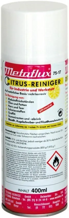 Degreasing Cleaning Spray